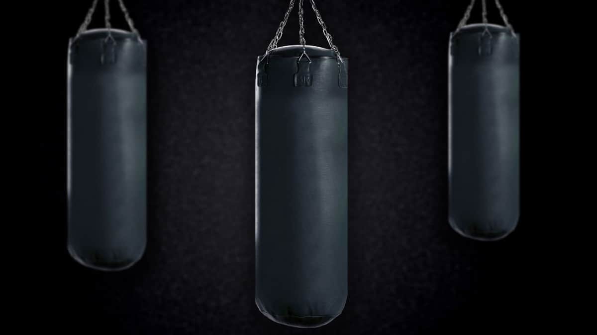 how much space do you need for a punching bag